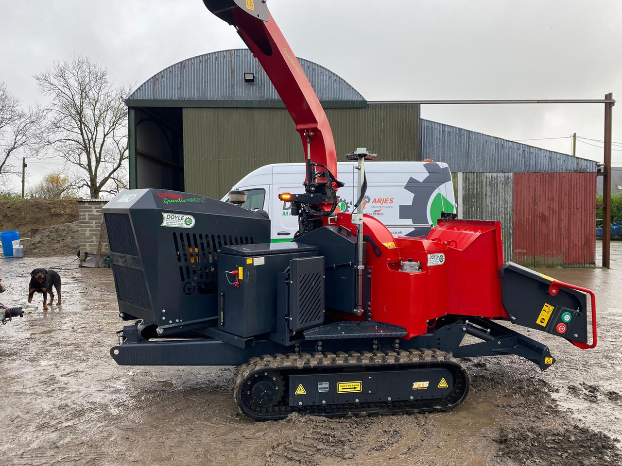 UFKES Greentec Cheetah 30 - Holzschredder: das Bild 4 UFKES Greentec Cheetah 30 - Holzschredder: das Bild 4
