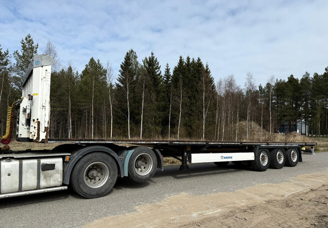 Krone Avolava - Pritschenauflieger/ Plattformauflieger: das Bild 2 Krone Avolava - Pritschenauflieger/ Plattformauflieger: das Bild 2