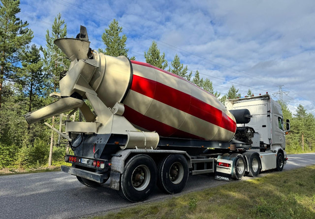 Liebherr12m3 Perävaunu - Betonmischer Auflieger: das Bild 4 Liebherr12m3 Perävaunu - Betonmischer Auflieger: das Bild 4