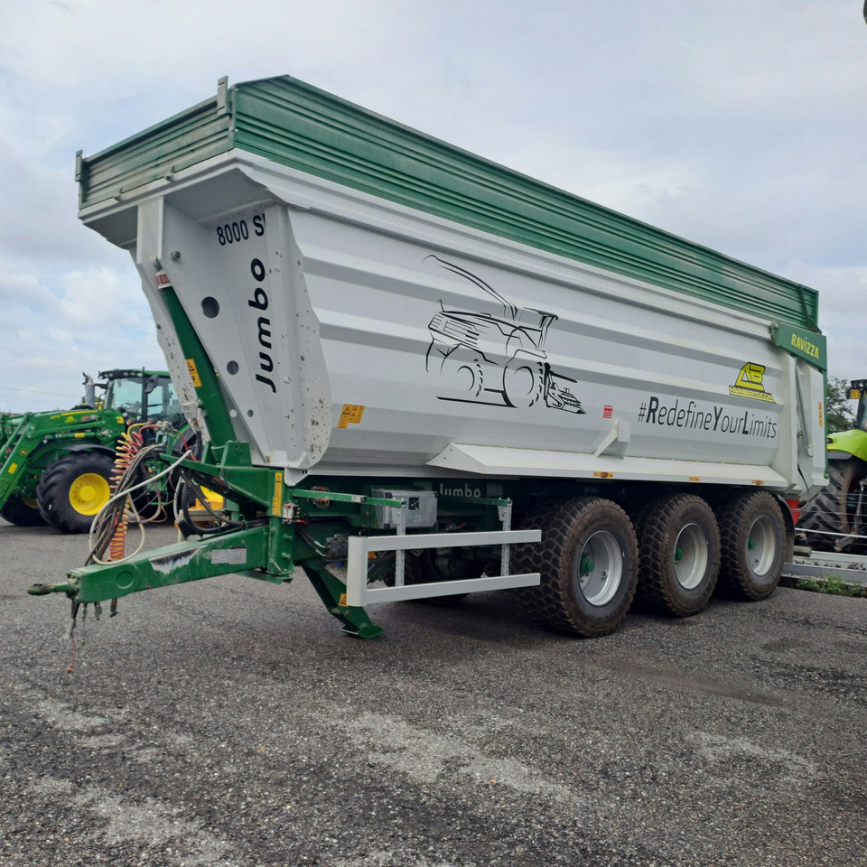 DUMPER RAVIZZA JUMBO 8000 ST - Kipper Anhänger: das Bild 1 DUMPER RAVIZZA JUMBO 8000 ST - Kipper Anhänger: das Bild 1