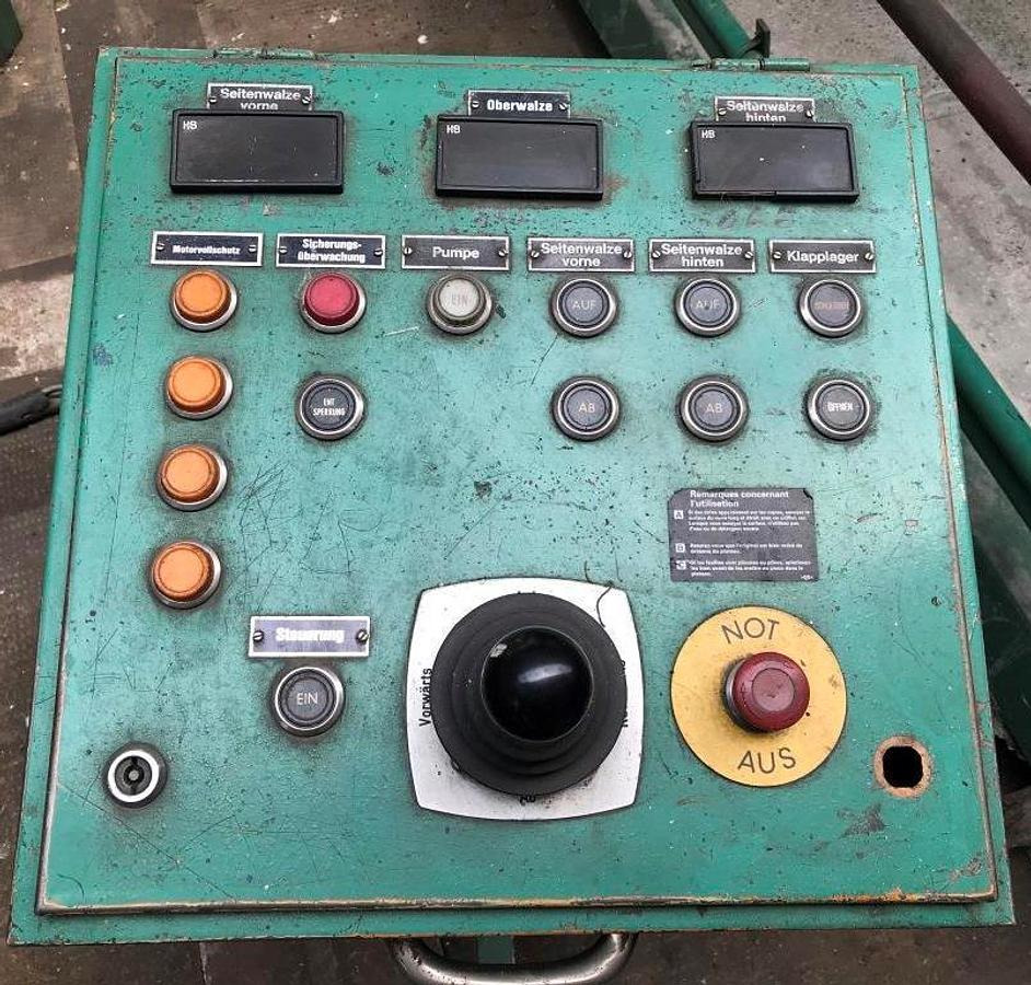 Dreiwalzen-Rundbiegemaschine SCHÄFER - Metallbearbeitungsmaschine: das Bild 3 Dreiwalzen-Rundbiegemaschine SCHÄFER - Metallbearbeitungsmaschine: das Bild 3