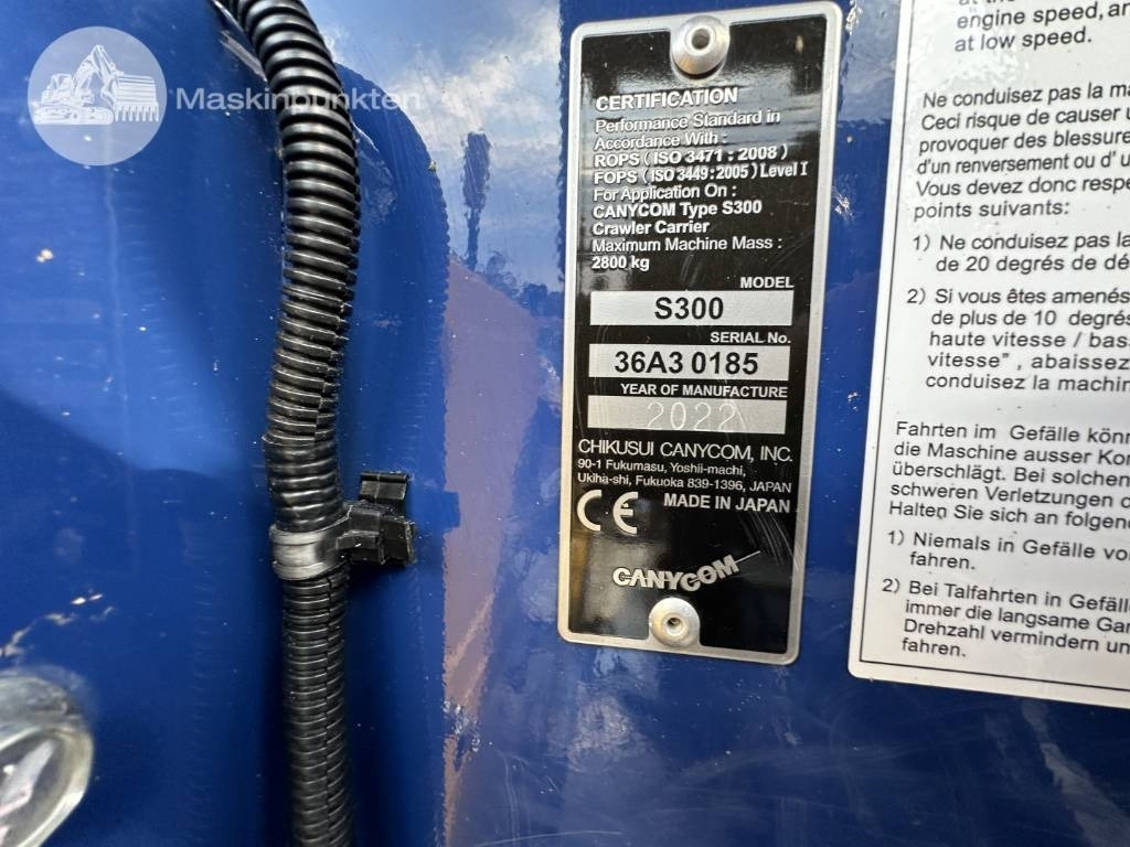 Mini-Kipper Canycom S 300: das Bild 11 Mini-Kipper Canycom S 300: das Bild 11