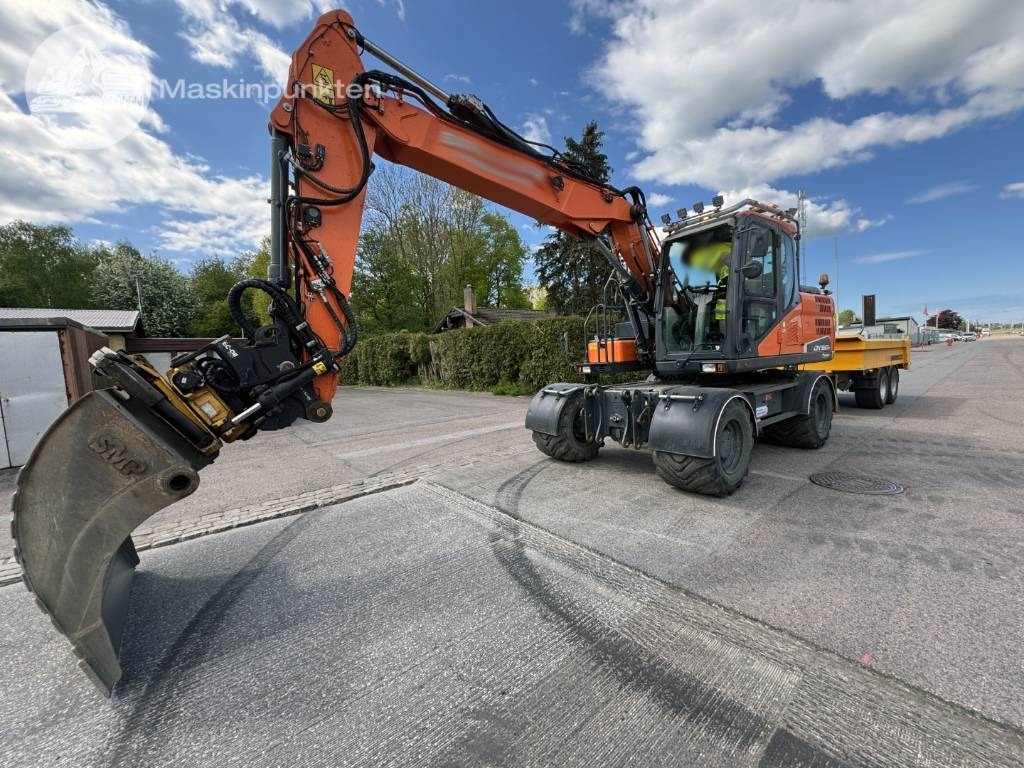 Doosan DX 160 W - Mobilbagger: das Bild 1 Doosan DX 160 W - Mobilbagger: das Bild 1