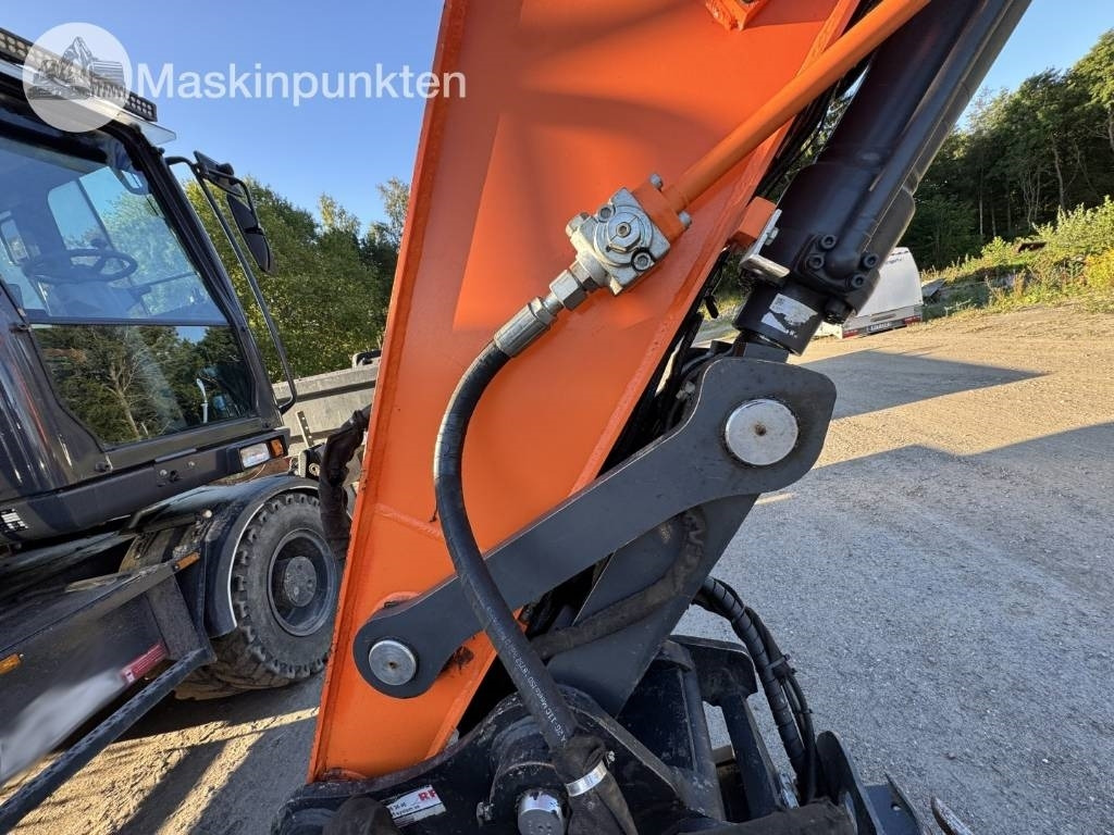 Mobilbagger Doosan DX 170 W-5 + Tippvagn + Redskap: das Bild 33
