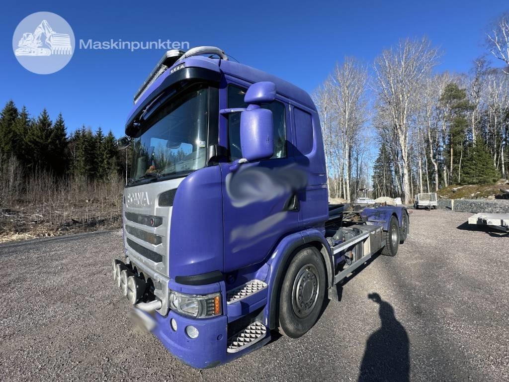 Scania G 480 - Abrollkipper: das Bild 1 Scania G 480 - Abrollkipper: das Bild 1