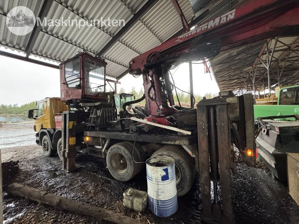 Scania P 124 G med Timberman - Holztransporter: das Bild 2 Scania P 124 G med Timberman - Holztransporter: das Bild 2