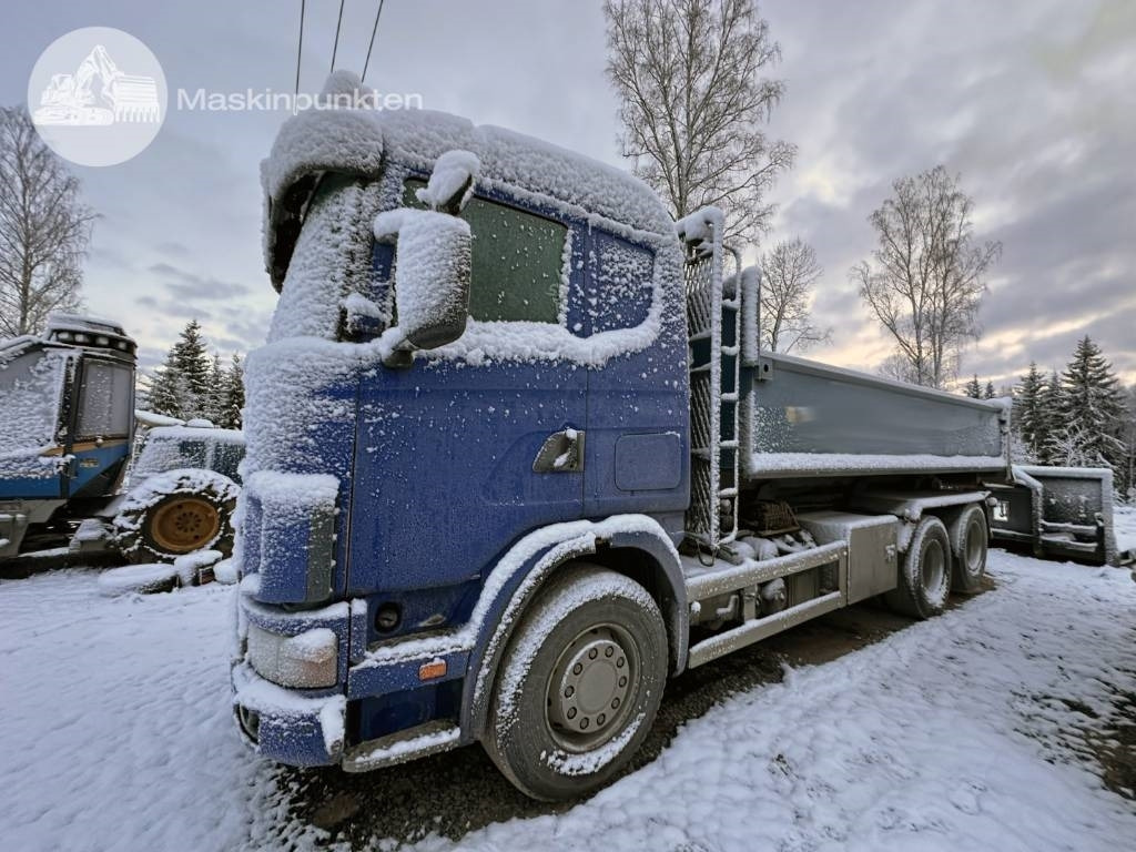 Scania R 124 GB 470 - Abrollkipper: das Bild 3 Scania R 124 GB 470 - Abrollkipper: das Bild 3