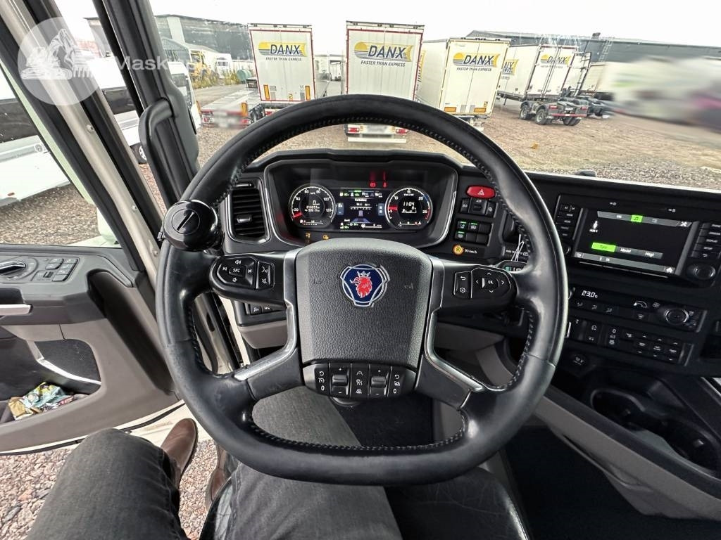 Containerwagen/ Wechselfahrgestell LKW Scania R 580: das Bild 24
