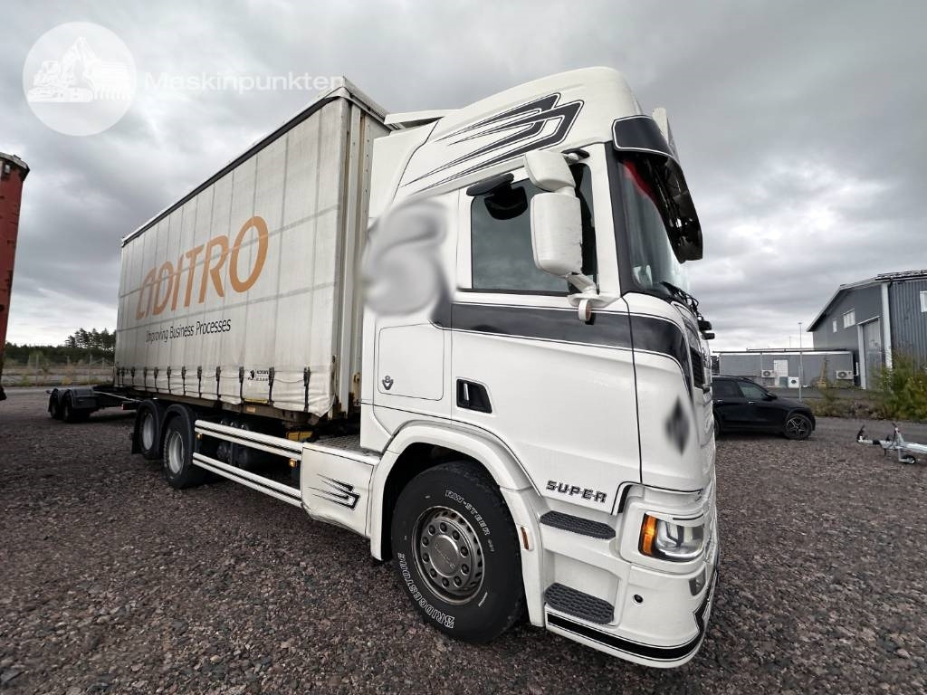 Scania R 580 - Containerwagen/ Wechselfahrgestell LKW: das Bild 3 Scania R 580 - Containerwagen/ Wechselfahrgestell LKW: das Bild 3