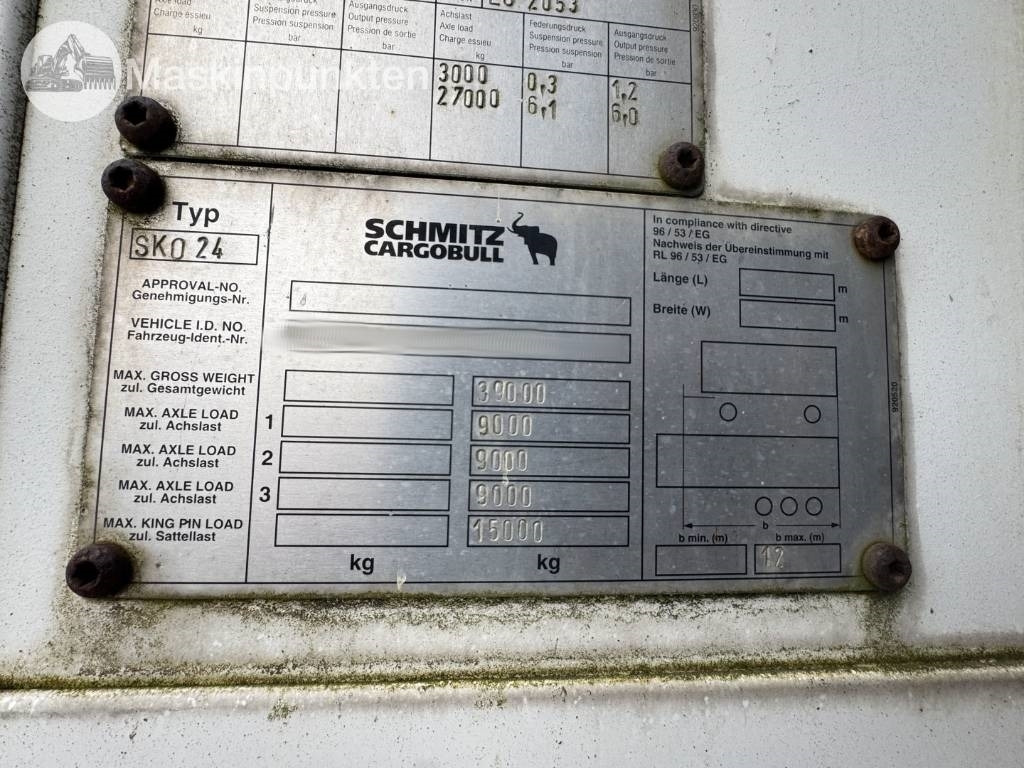 Schmitz SKO 24 - Kühlkoffer Auflieger: das Bild 5 Schmitz SKO 24 - Kühlkoffer Auflieger: das Bild 5