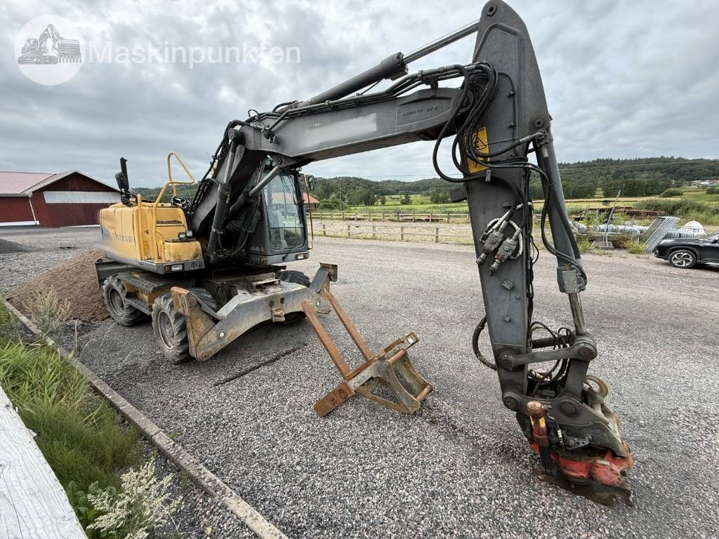 Volvo EW 140 C - Mobilbagger: das Bild 3 Volvo EW 140 C - Mobilbagger: das Bild 3