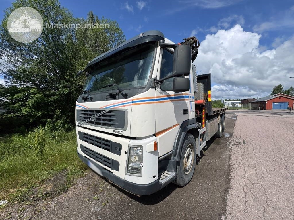 Volvo FM 12 340 Kranväxlare med flak - Autokran: das Bild 1 Volvo FM 12 340 Kranväxlare med flak - Autokran: das Bild 1