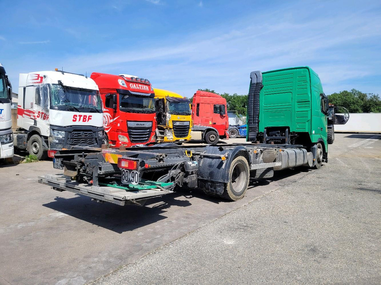 VOLVO FH12 420 GLOBETROTTER - Containerwagen/ Wechselfahrgestell LKW: das Bild 4 VOLVO FH12 420 GLOBETROTTER - Containerwagen/ Wechselfahrgestell LKW: das Bild 4