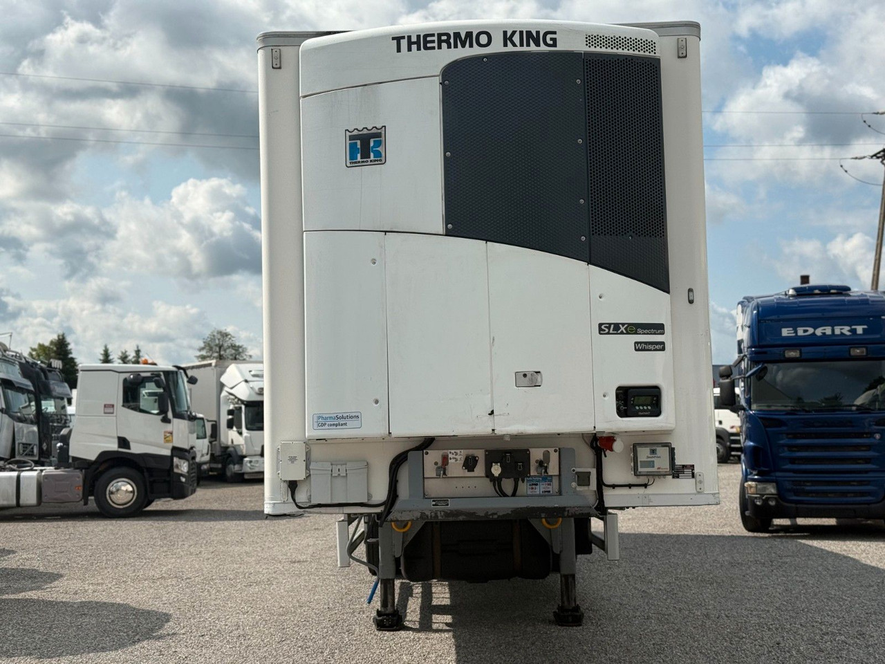 Chereau THERMO KING SLXe DIESEL/ELECTRIC SAF - Kühlkoffer Auflieger: das Bild 2 Chereau THERMO KING SLXe DIESEL/ELECTRIC SAF - Kühlkoffer Auflieger: das Bild 2