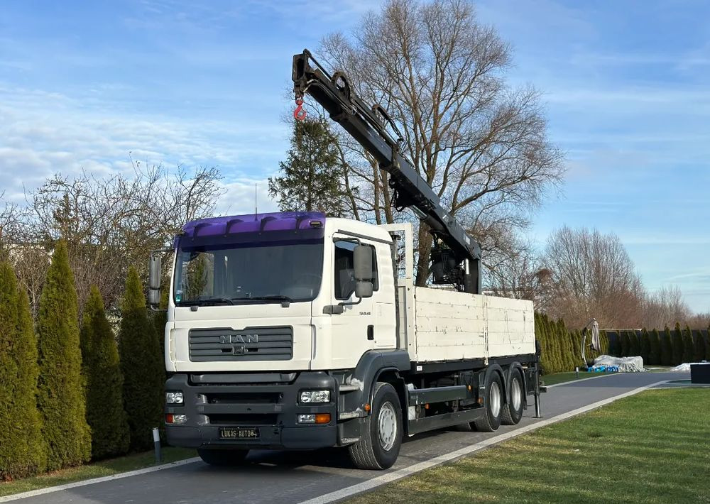 MAN TGA 24.410 6x4 HIAB MANUAL - Pritsche LKW, Autokran: das Bild 1 MAN TGA 24.410 6x4 HIAB MANUAL - Pritsche LKW, Autokran: das Bild 1