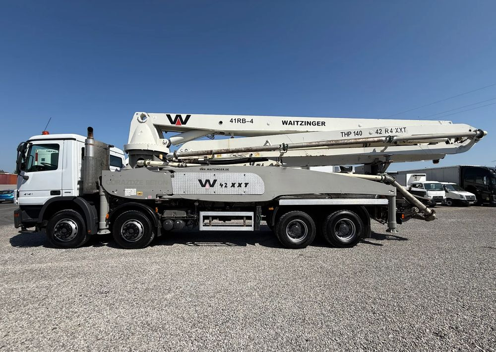 Mercedes-Benz ACTROS 4141 8X4 42 M GOTOWA DO PRACY - Betonpumpe: das Bild 5 Mercedes-Benz ACTROS 4141 8X4 42 M GOTOWA DO PRACY - Betonpumpe: das Bild 5