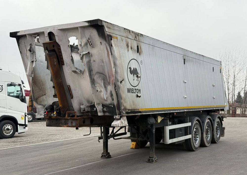 Wielton 42 m3 OSIE SAF USZKODZONY - Kipper Auflieger: das Bild 3 Wielton 42 m3 OSIE SAF USZKODZONY - Kipper Auflieger: das Bild 3