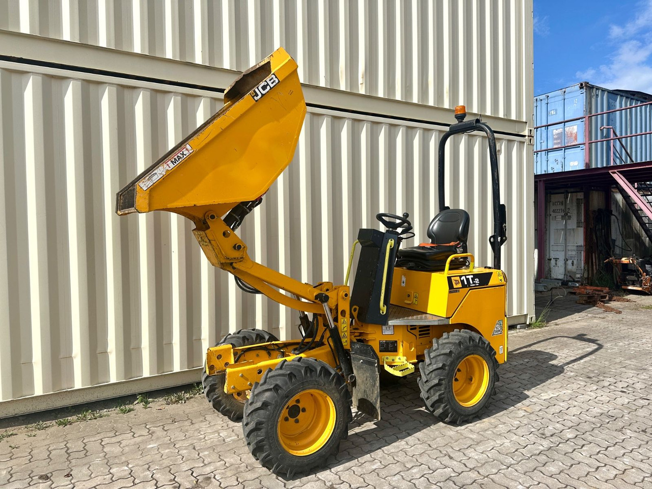 JCB 1T-2 High Tip Dumper, 811 Bh, 1.000 KG - Mini-Kipper: das Bild 2 JCB 1T-2 High Tip Dumper, 811 Bh, 1.000 KG - Mini-Kipper: das Bild 2