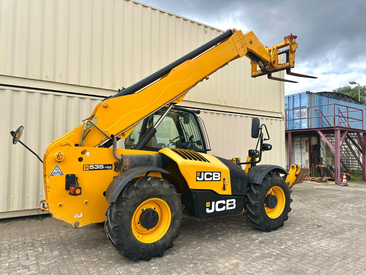 Teleskoplader JCB 535-125 / 2019 BJ / 4.846 H / 12.5 Meter: das Bild 7