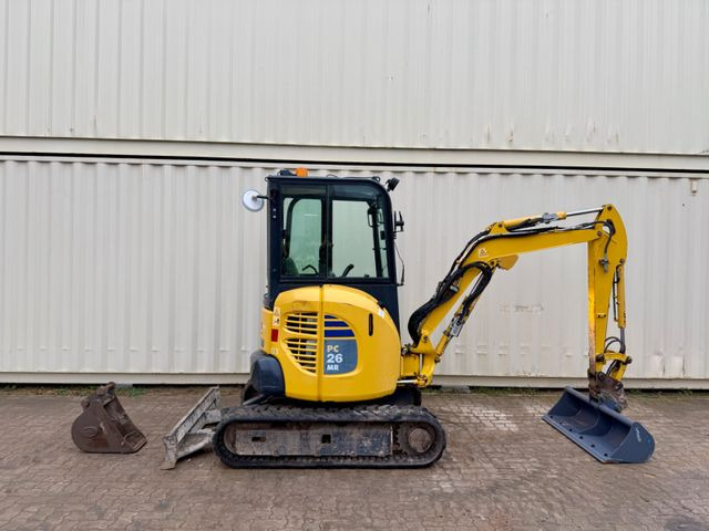 Komatsu PC26MR-3 / 2020 BJ / 2 x Löffel - Minibagger: das Bild 5 Komatsu PC26MR-3 / 2020 BJ / 2 x Löffel - Minibagger: das Bild 5