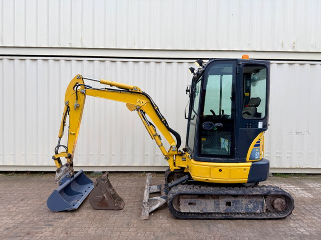 Komatsu PC26MR-3 / 2020 BJ / 2 x Löffel - Minibagger: das Bild 2 Komatsu PC26MR-3 / 2020 BJ / 2 x Löffel - Minibagger: das Bild 2