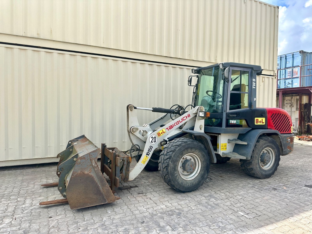 Terex TL80/2014 BJ/Schaufel + Gabel/ Deutsche Maschine - Radlader: das Bild 1 Terex TL80/2014 BJ/Schaufel + Gabel/ Deutsche Maschine - Radlader: das Bild 1