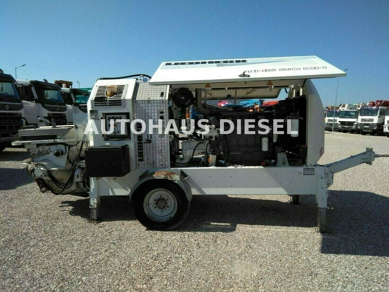 Liebherr THS 80 DH - Stationäre Betonpumpe: das Bild 5 Liebherr THS 80 DH - Stationäre Betonpumpe: das Bild 5