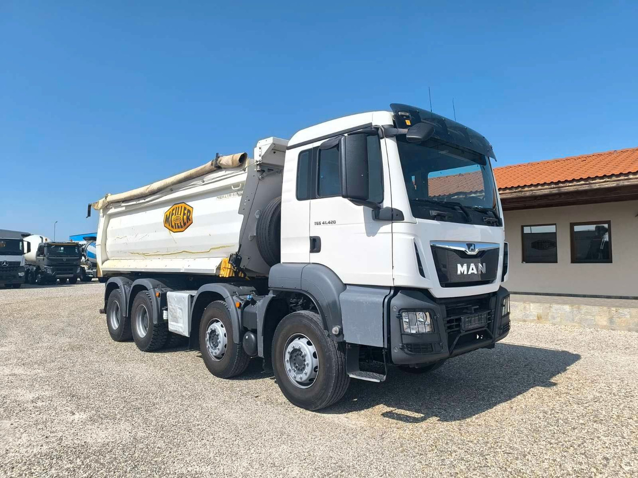 MAN TGS 41.420 MEILLER KIPPER - Absetzkipper: das Bild 1 MAN TGS 41.420 MEILLER KIPPER - Absetzkipper: das Bild 1
