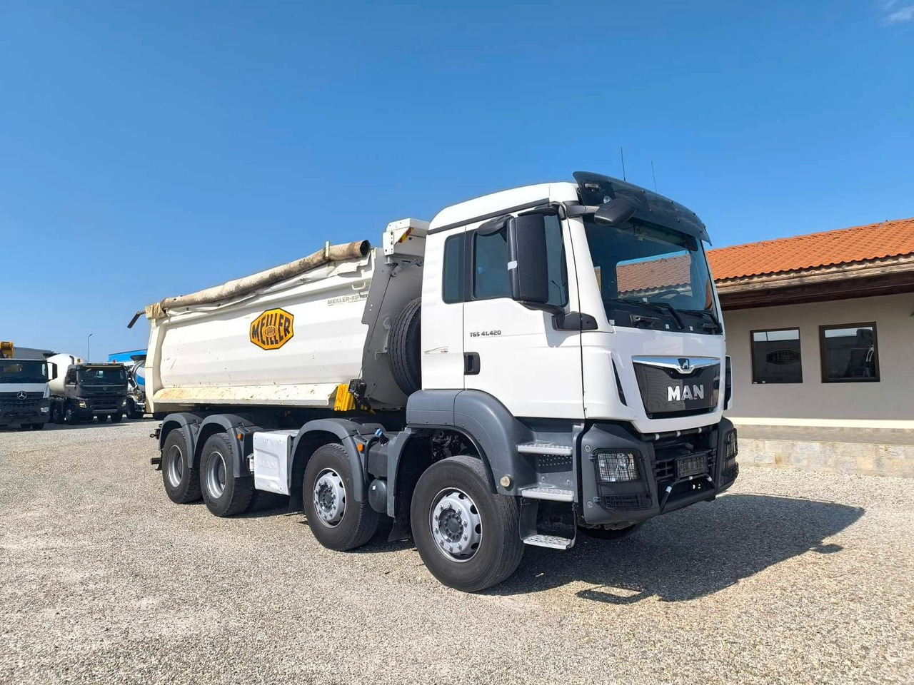 MAN TGS 41.420 MEILLER KIPPER - Absetzkipper: das Bild 1 MAN TGS 41.420 MEILLER KIPPER - Absetzkipper: das Bild 1