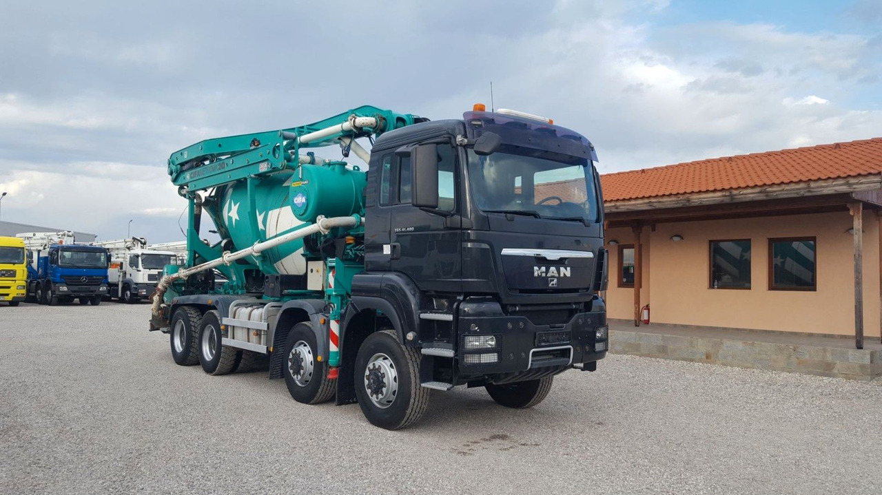 MAN TGS 41.480 - 8x6 mit CIFA MK-20 - Fahrmischerbetonpumpe: das Bild 1 MAN TGS 41.480 - 8x6 mit CIFA MK-20 - Fahrmischerbetonpumpe: das Bild 1