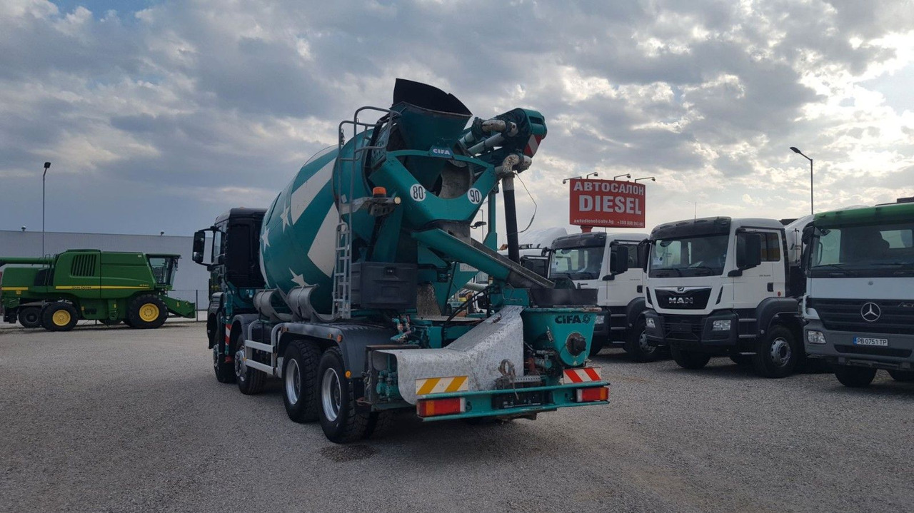 MAN TGS 41.480 - 8x6 mit CIFA MK-20 - Fahrmischerbetonpumpe: das Bild 5 MAN TGS 41.480 - 8x6 mit CIFA MK-20 - Fahrmischerbetonpumpe: das Bild 5