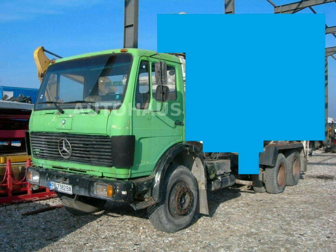 Mercedes-Benz 2222 - Betonpumpe: das Bild 1 Mercedes-Benz 2222 - Betonpumpe: das Bild 1