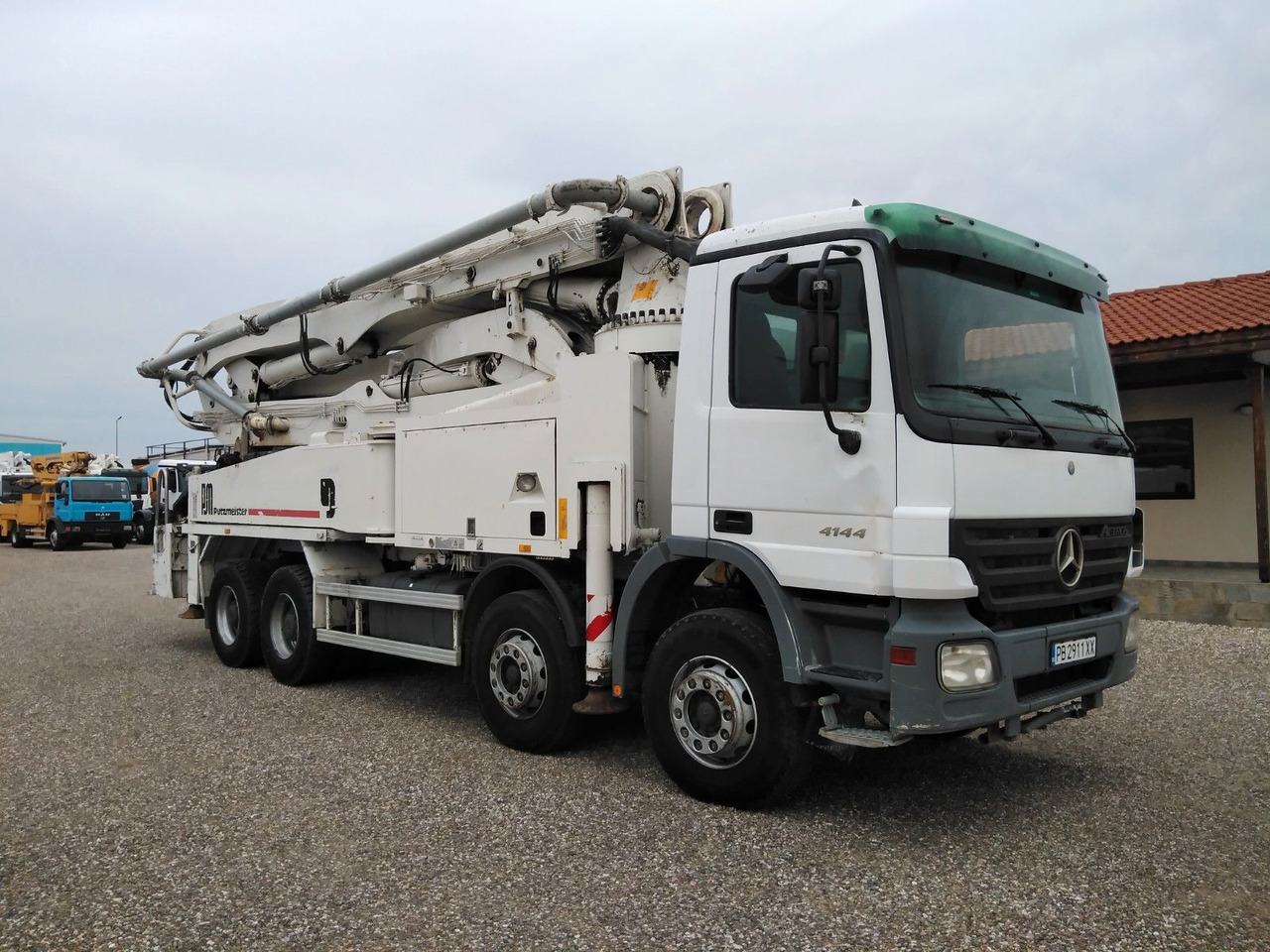 Mercedes-Benz ACTROS 4144 PUTZMEISTER M42 - Betonpumpe: das Bild 1 Mercedes-Benz ACTROS 4144 PUTZMEISTER M42 - Betonpumpe: das Bild 1