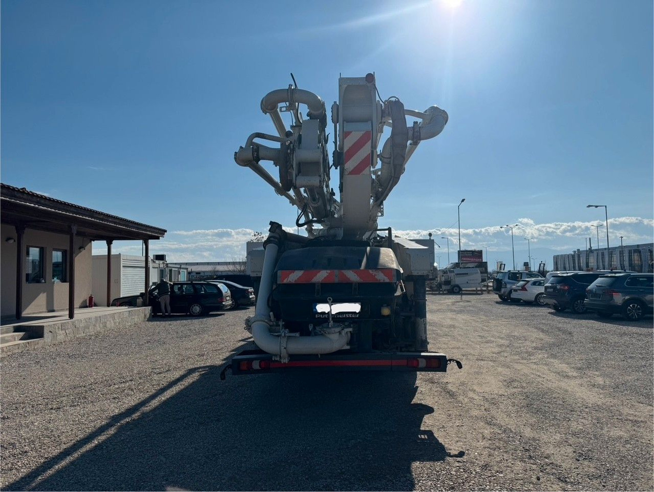 Betonpumpe Mercedes-Benz AROCS 3743 PUTZMEISTER M47-5: das Bild 6