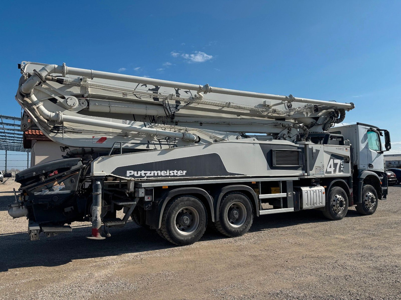 Betonpumpe Mercedes-Benz AROCS 3743 PUTZMEISTER M47-5: das Bild 8