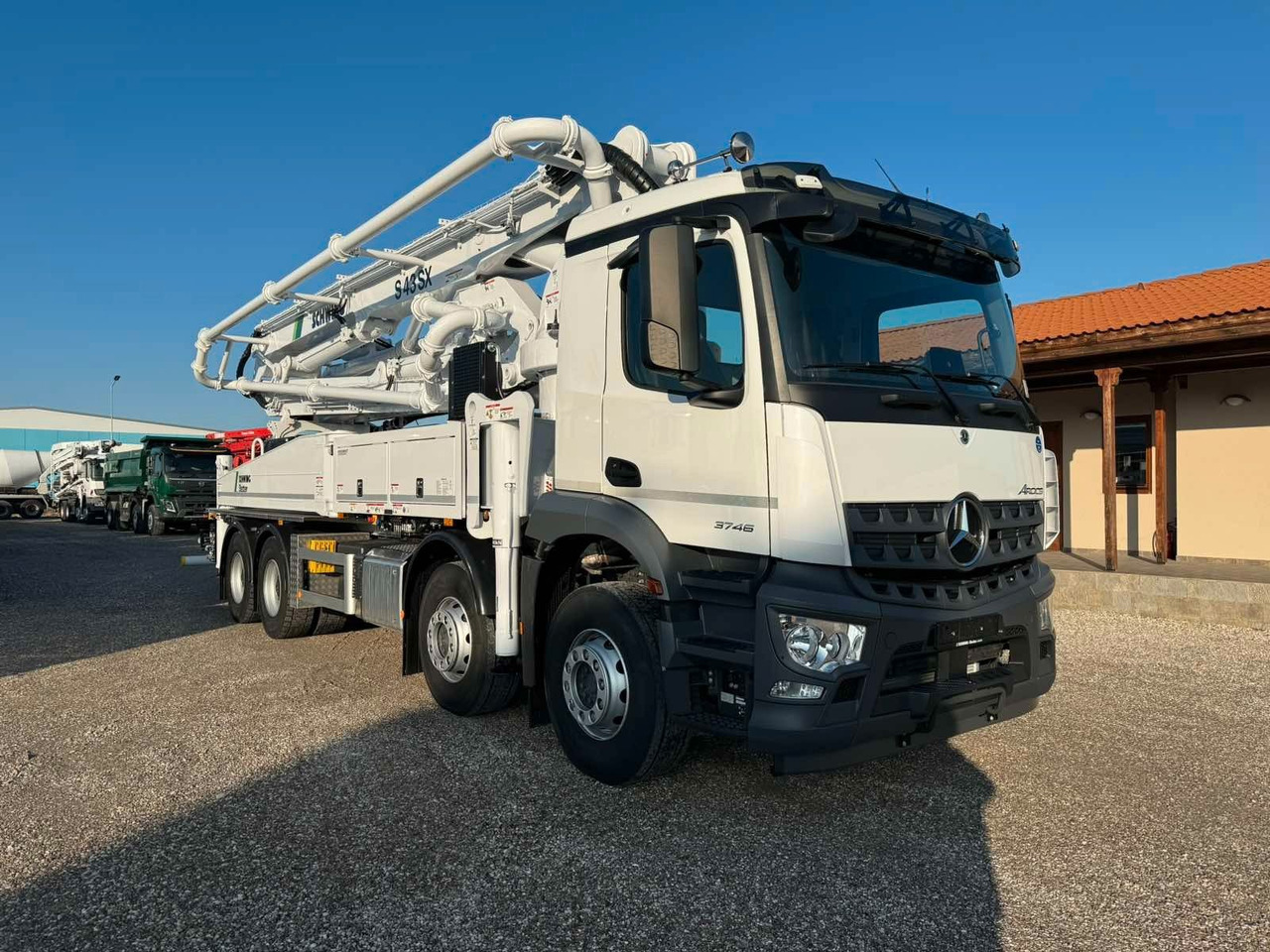 Mercedes-Benz AROCS 3746 SCHWING S43SX III - Betonpumpe: das Bild 1 Mercedes-Benz AROCS 3746 SCHWING S43SX III - Betonpumpe: das Bild 1