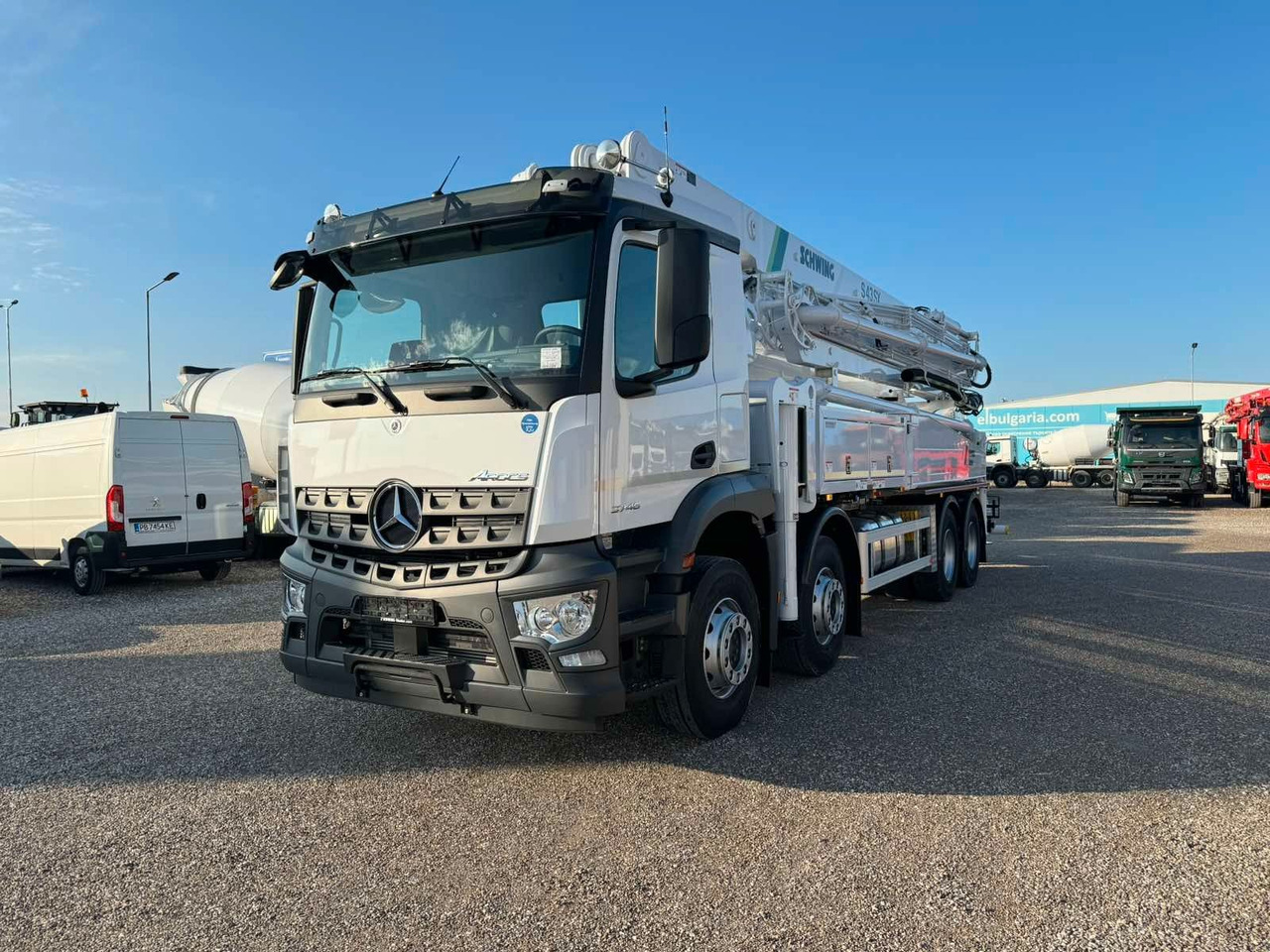 Mercedes-Benz AROCS 3746 SCHWING S43SX III - Betonpumpe: das Bild 3 Mercedes-Benz AROCS 3746 SCHWING S43SX III - Betonpumpe: das Bild 3