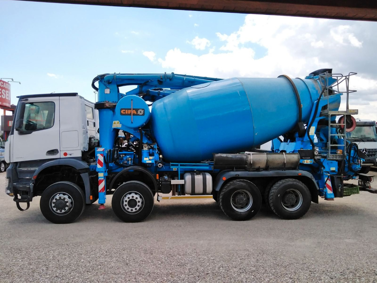 Mercedes-Benz AROCS 4140 CIFA MAGNUM MK28.4L 8X6 - Fahrmischerbetonpumpe: das Bild 4 Mercedes-Benz AROCS 4140 CIFA MAGNUM MK28.4L 8X6 - Fahrmischerbetonpumpe: das Bild 4