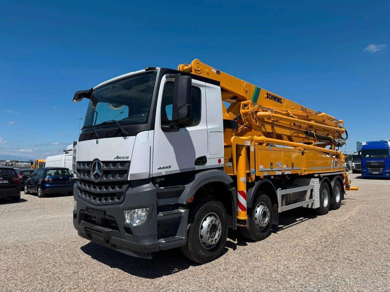 Mercedes-Benz AROCS 4442 SCHWING S43SX - Betonpumpe: das Bild 3 Mercedes-Benz AROCS 4442 SCHWING S43SX - Betonpumpe: das Bild 3