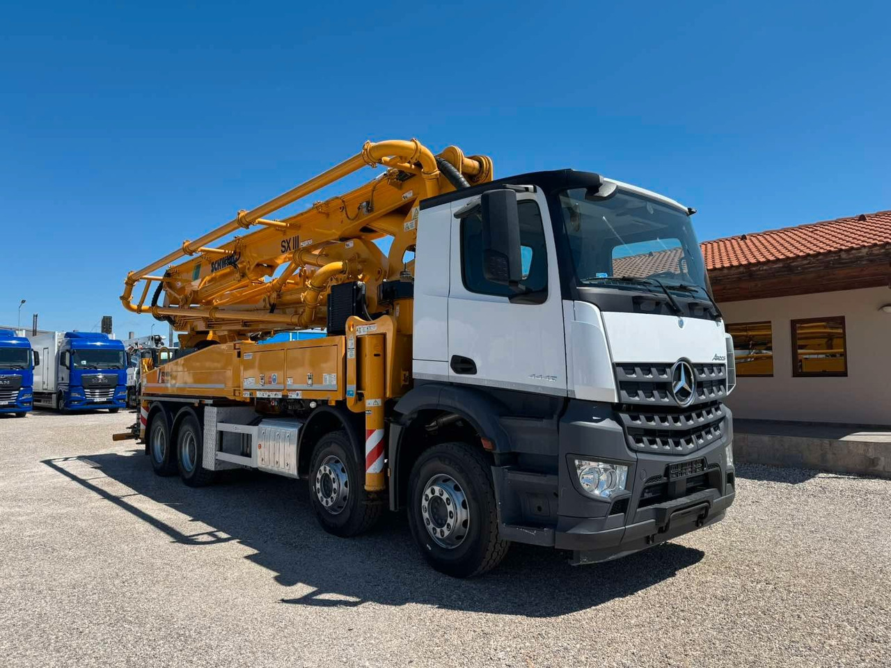 Mercedes-Benz AROCS 4442 SCHWING S43SX - Betonpumpe: das Bild 1 Mercedes-Benz AROCS 4442 SCHWING S43SX - Betonpumpe: das Bild 1