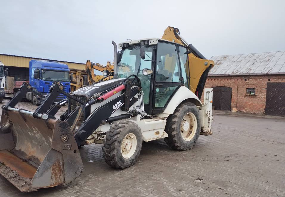 CAT Caterpillar 428E - Baggerlader: das Bild 1 CAT Caterpillar 428E - Baggerlader: das Bild 1
