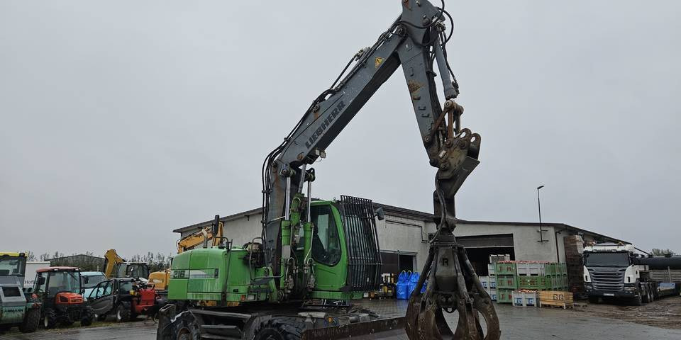 Koparka kołowa Liebherr A 316 Litronic chwytak podpory pług - Mobilbagger: das Bild 3 Koparka kołowa Liebherr A 316 Litronic chwytak podpory pług - Mobilbagger: das Bild 3