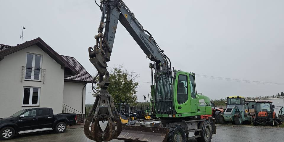 Koparka kołowa Liebherr A 316 Litronic chwytak podpory pług - Mobilbagger: das Bild 2 Koparka kołowa Liebherr A 316 Litronic chwytak podpory pług - Mobilbagger: das Bild 2