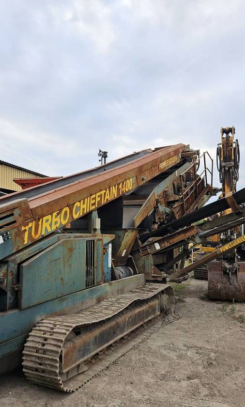 Przesiewacz mobilny Powerscreen Chieftain 1400 rozdrabniacz wibrokrata - Siebmaschine: das Bild 2 Przesiewacz mobilny Powerscreen Chieftain 1400 rozdrabniacz wibrokrata - Siebmaschine: das Bild 2