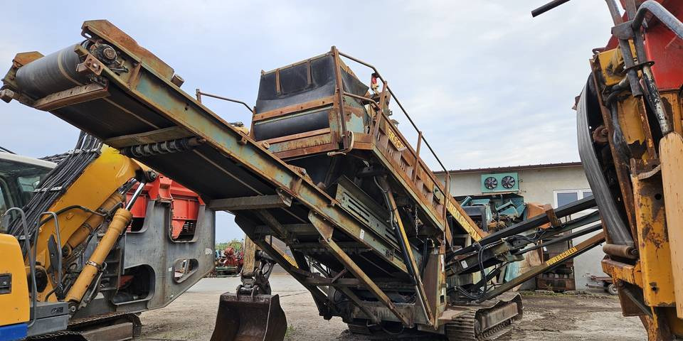 Przesiewacz mobilny Powerscreen Chieftain 1400 rozdrabniacz wibrokrata - Siebmaschine: das Bild 4 Przesiewacz mobilny Powerscreen Chieftain 1400 rozdrabniacz wibrokrata - Siebmaschine: das Bild 4
