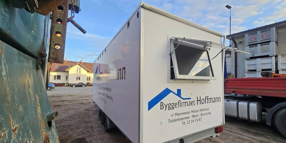 Przyczepa socjalna zarejestrowana prysznic WC kontener barak Scanvogn - Wohncontainer, Anhänger: das Bild 3 Przyczepa socjalna zarejestrowana prysznic WC kontener barak Scanvogn - Wohncontainer, Anhänger: das Bild 3