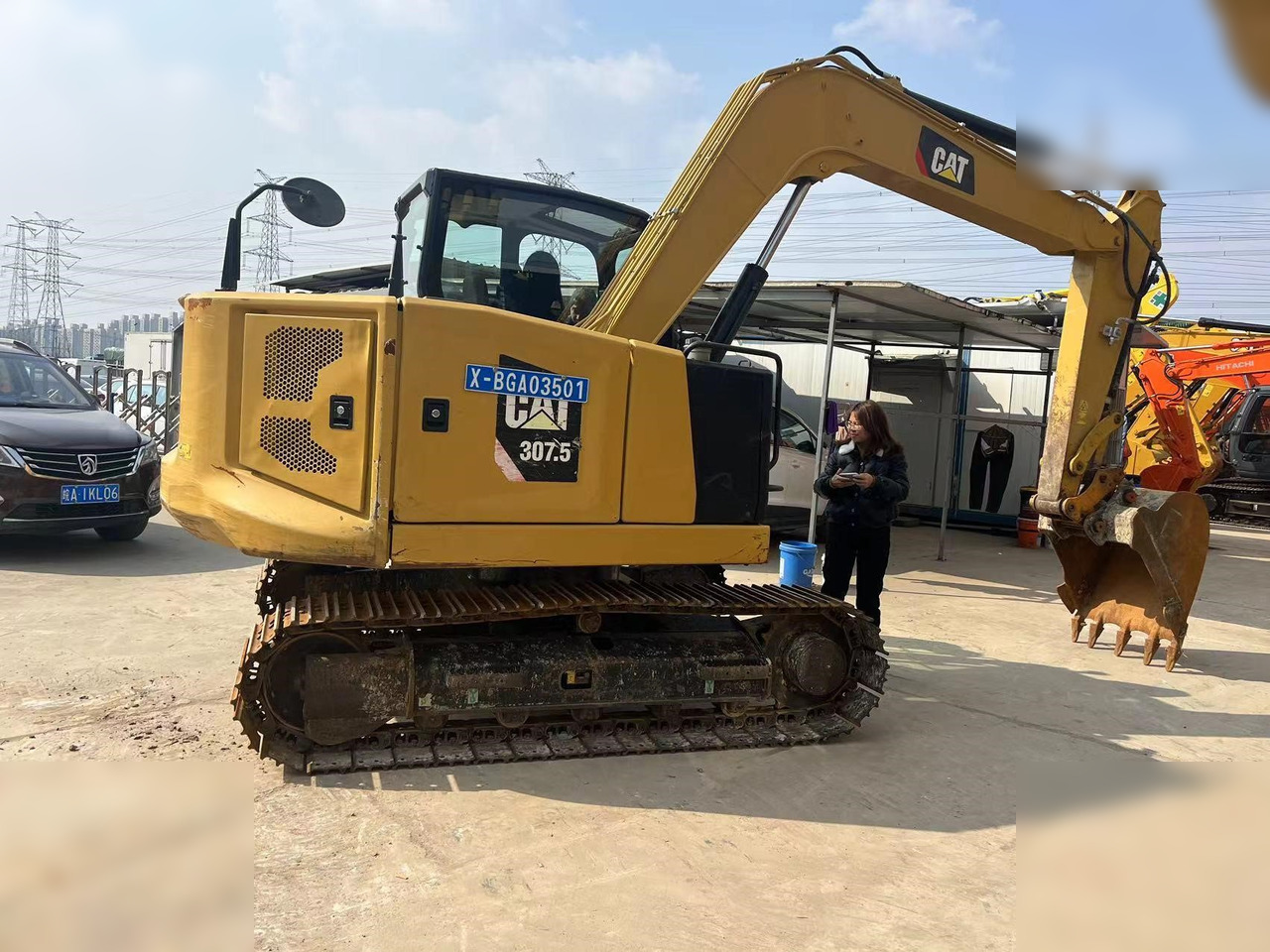 CATERPILLAR 307.5 - Kettenbagger: das Bild 3 CATERPILLAR 307.5 - Kettenbagger: das Bild 3