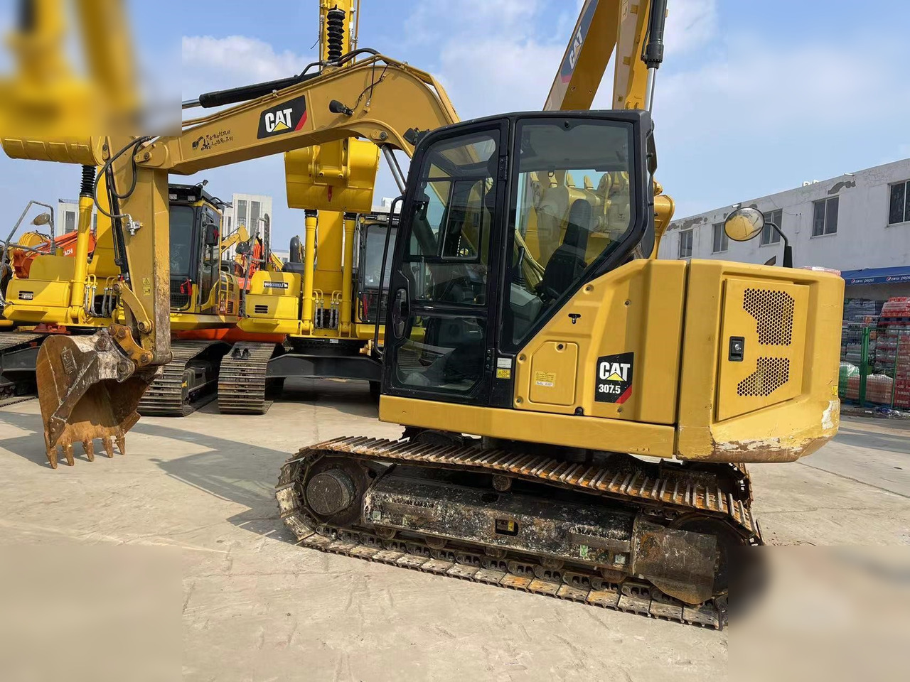 CATERPILLAR 307.5 - Kettenbagger: das Bild 2 CATERPILLAR 307.5 - Kettenbagger: das Bild 2