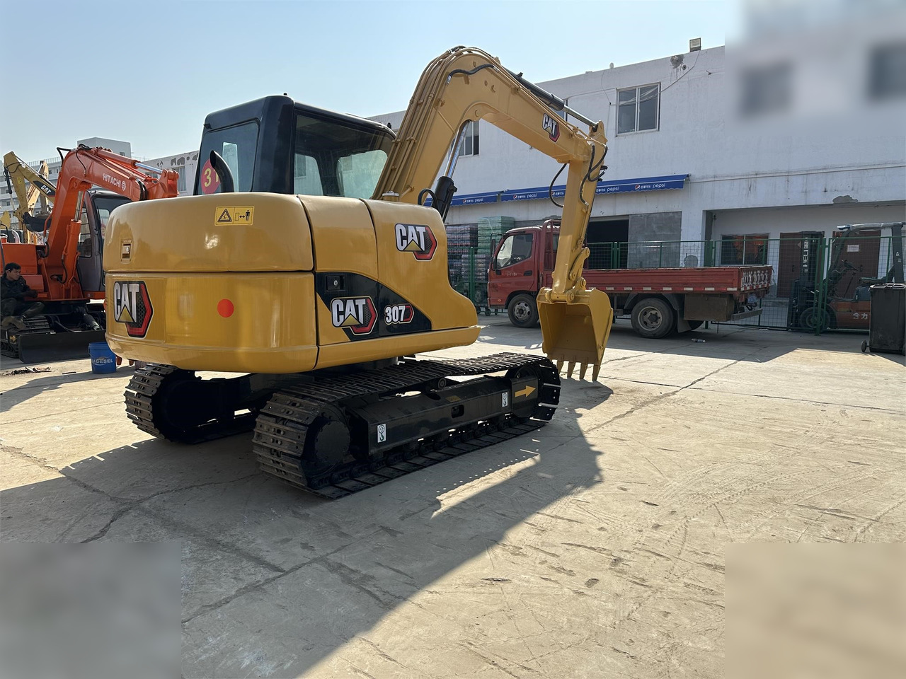 CATERPILLAR 307D - Kettenbagger: das Bild 4 CATERPILLAR 307D - Kettenbagger: das Bild 4