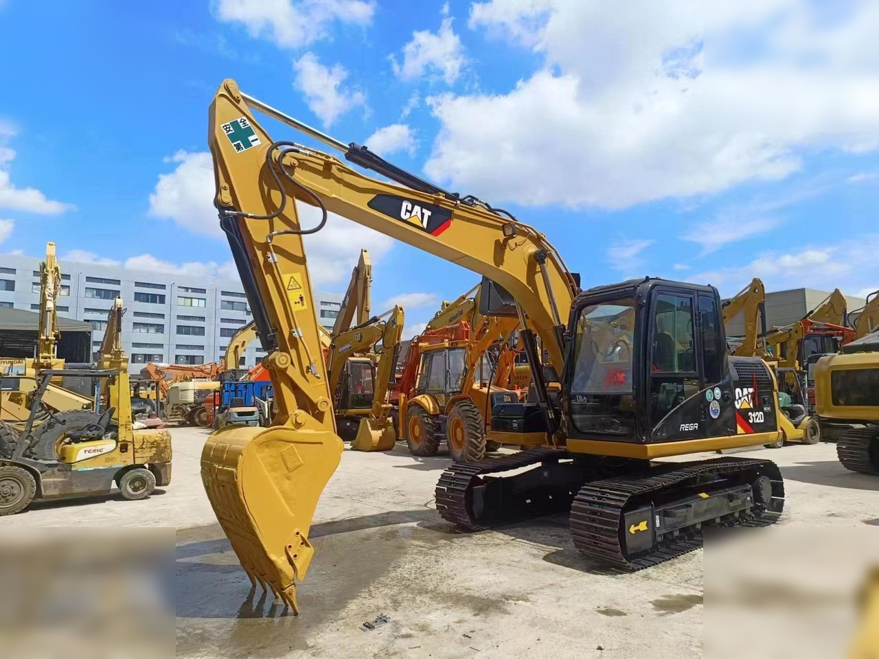 CATERPILLAR 312D - Kettenbagger: das Bild 1 CATERPILLAR 312D - Kettenbagger: das Bild 1